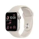 APPLE WATCH SE2 (2022) GPS 44MM 星光色鋁金屬錶殼配運動型錶帶