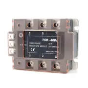 DC-AC Solid State Relays Module Three-phase SSR-10/25/40/60/75/80/100DA No Spark