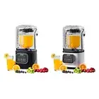VEVOR Professional Blender Commercial Countertop Blenders 68 oz Smoothies Shakes