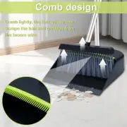 Broom and Dustpan Set with Long Handle Portable Dustpan Broom Combo leTqI
