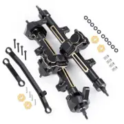 Brass Metal Front Rear Axle Extended Bridge for 1/24 Axial SCX24 90081 AXI00001