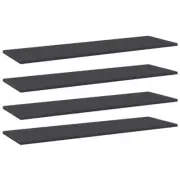 4 Pcs Bookshelf Boards Shelving Part Chipboard Book Cabinet Storage Shelf Panel