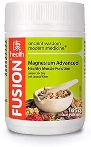 Fusion Health Magnesium Advanced Lemon-Lime Zing with Coconut Water 165g