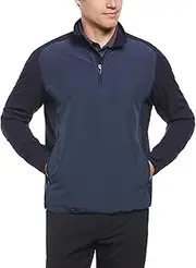 [Callaway] Men's Long Sleeve 1/4 Zip Wind Jacket