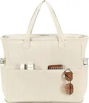[Bluboon] Beach Pool Bags Tote for Women Ladies Large Gym Tote Carry On Bag With Wet Compartment for Weekender Travel Waterproof
