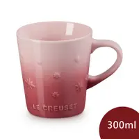 在飛比找PChome24h購物優惠-Le Creuset 星塵之光系列 V馬克杯 300ml 櫻