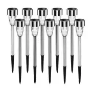 10PCS Solar Lights Outdoor Water-Resitant LED Lighting Solar Powered1935