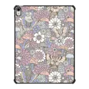 iPad Air 13-inch (M2/M3) iPad Impact Case Lilac Butterfly Mushroom Garden