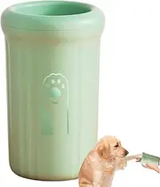 Dog Paw Washer - Pet Muddy Foot Cleaning Cup | Dogs Paws Washers | Dirty Feet Washing Cups | Portable Pets Bath PawWasher With Soft Bristle For All Breeds Daily Grooming, Travel Camping Road Trip