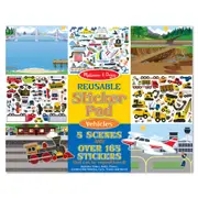 Melissa and Doug - Reusable Sticker Pad - Vehicles