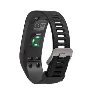 適用於佳明Garmin Vivosmart HR+智能手錶環 錶帶 替換腕帶 矽膠錶帶 佳明HR+-台北之家