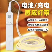 在飛比找樂天市場購物網優惠-5V USB充電電池供電 LED紅外感應燈帶 節日裝飾 人體