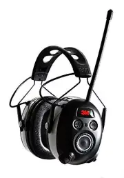 NEW 3M 90542 BLUETOOTH WORKTUNES AM/FM/MP3 DIGITAL EARMUFFS HEADSET HEADPHONES
