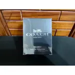 [全新]COACH FOR MEN EAU DE TOILETTE 時尚經典男性淡香水 40ML