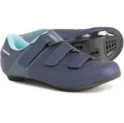 Shimano RC1 Road Cycling Shoes 3 Hole SPD Navy Womens Size EU 37 US 5.5
