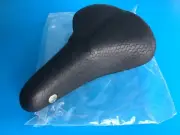 Selle San Marco Giro Donna Saddle Unisex Leather Black Lizard! Made in Italy NOS