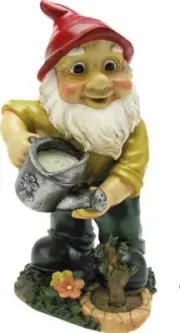 Toscano Designer Resin 12" Gulliver Garden Gnome Statue QL368825