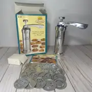 Vintage Cookie Press Marcato Biscuits - Made In Italy (20/20 Cookie Discs)
