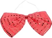 [JOINPAYA] Luxurious Men's Bow Tie Sequin Ties Large Bowknot Glittering Sequins Pre-tied Suitable for Parties Masquerades Costumes