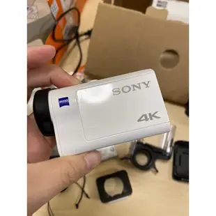 （免運）索尼SONY FDR-X3000R 4K運動攝影機/運動相機/含防水殼手錶顯示器/行動單腳架自拍棒/gopro