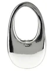 [Coperni] Coperni-Mirrored Swipe Bag Borse A Mano Silver-Donna OS Silver