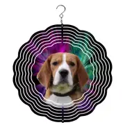 Beagle Dog Breed Wind Spinner, yard decoration, dog wind spinner