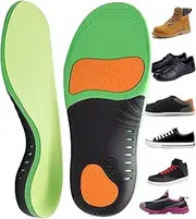 [Generic] Arch Support Insoles,Shock Absorption Inserts for Shoes - Work Boot Insoles for Standing All Day, Orthopedic Insoles for Women and Men