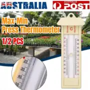 Max-Min Press Thermometer Monitor Tool -50 to 40 Degrees Garden Greenhouse Meter