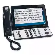 CapTel 2400i BT Bluetooth WiFi Hearing Impaired Touch Screen Caption Telephone