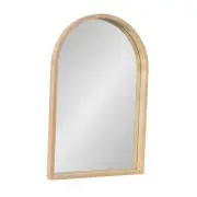 Hutton Rustic Arch Mirror, 20 x 30, Natural Rustic, Farmhouse Accent Mirror