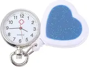 [Minkissy] 1pc Pocket Watch Ladies Clip Watch For Women Cute Fob Watch Digital Watches Retractable Nurse Watch Pin Pour Badges Watches for Nurses Retractable Doctor Watch Nurse Badge Alloy
