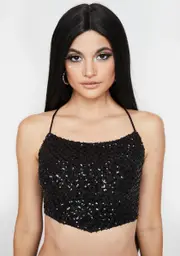 Slick Sparkle And Shine Sequin Top