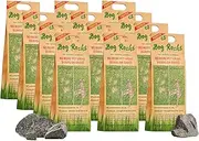 Dog Rocks Dog Pee Grass Neutralizer - Commercial Pack - Dog Grass Saver Rock for Green Grass in 3-5 Weeks | 100% Natural Urine Neutralizer for Lawn, Grass & Hedges | Grass Savers for Dog Urine | 12 PK