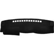 Tailored Car Accessories Suede Dashmat Black to suit Nissan Pathfinder R51 05/10 - 09/15 - 76DB SB