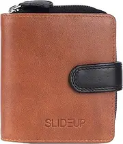 [SLIDEUP] Snappy Leather Wallet and Purse for Men & Women-2