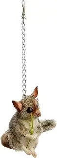 [HANSA] Leadbeater Possum Plush Toy, 11 cm Height, Grey