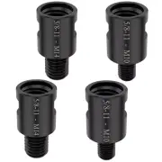 4pcs 42mm Steel Grinder Converter Adapter 5/8 inch-11female to M10 /M14