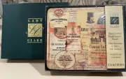 Lady Clare Chateau Labels Coasters Set of 4 New Sealed