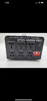 Yinleader 5000W-PRO Voltage Transformer Converter Step Up/Down AC 110V/220V
