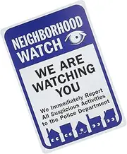 Monitor Warning Signs Garden Signs Outdoor Signs for outside Lawn Signs Street Signs Security Signs Caution Sign Safety Signs