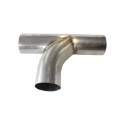 Aeroflow 304 Stainless Steel T - Pipe 3" Radius Radius Flow Bends 3" O.D