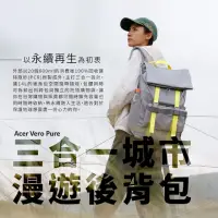 在飛比找momo購物網優惠-【Acer 宏碁】Vero Pure 三合一城市漫遊後背包