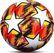 Tych3L 2021 Champions League Soccer Ball, Football Fans Size 5, Multicolor, CL-1