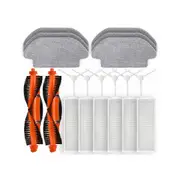 For Robot Vacuum S10 S12 B106GL Replacement Spare Parts Accessories Main Side Brush Hepa Filter Mop