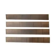 4Pcs Bakings Ruler Cake Cutting Roll Scale Ruler Uniform Division Molds