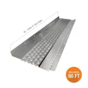 Gutterglove Gutter Guard 4?x5?Strainers Mill Universal Rustproof Aluminum