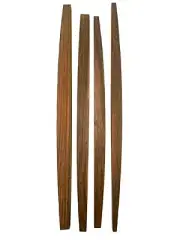 50 Year Old Br Rosewood Offcut Pack - 19-21" x 1-1.25" x 5/8" (4 pcs.) [E-791]
