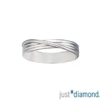 在飛比找momo購物網優惠-【Just Diamond】18K金戒指 永恆相守 對戒(男