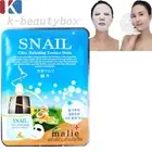 10pcs SNAIL Essence Face Mask Sheets Korean Best Facial Mask Sheets Made Korea
