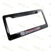 X1 MS MAZDASPEED ABS License Plate Frame with Cap For Mazda 3 6 Miata RX7 RX8